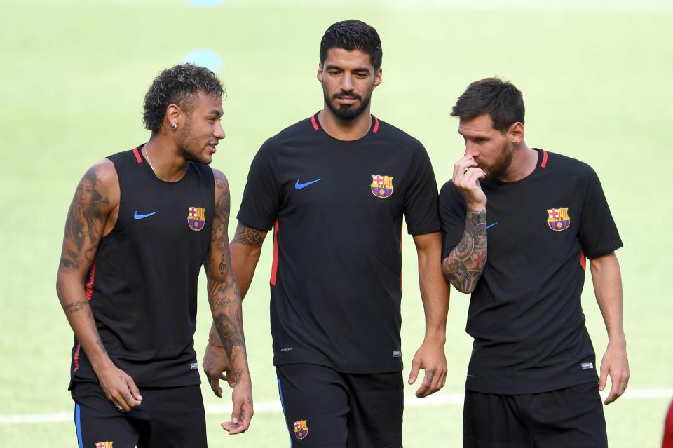  Luis Suarez opened up on his relationships with Neymar and Lionel Messi