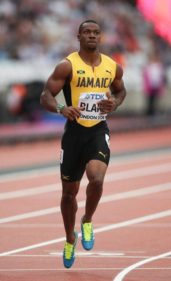  Usain Bolt's fellow Jamaican Yohan Blake could become the top dog