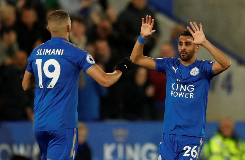  Slimani and Algeria team-mate Riyad Mahrez could both be leaving Leicester this summer