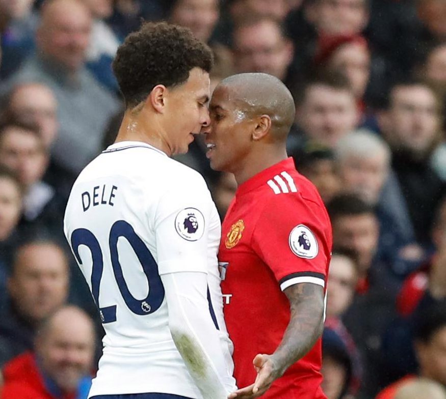  Ashley Young and Dele Alli have put their club feud behind them ahead of the World Cup