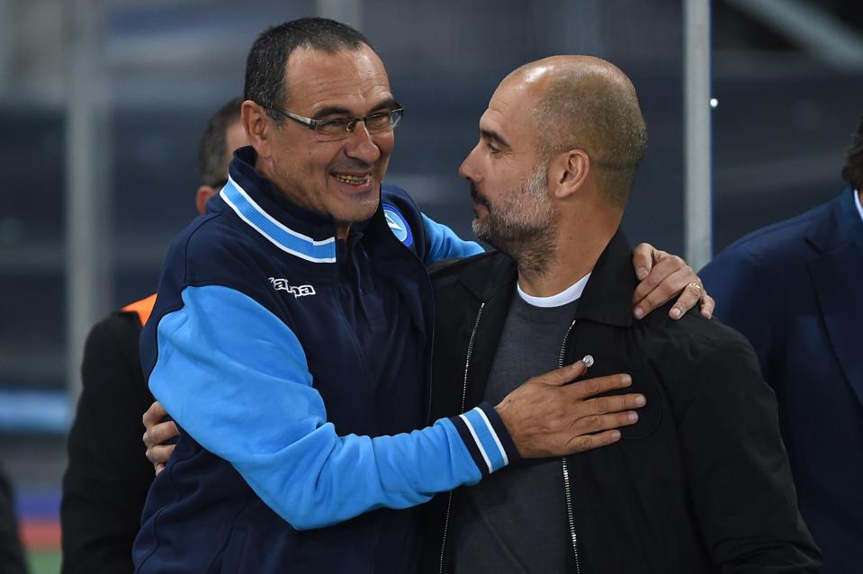  Italian great Arrigo Sacchi has compared Sarri to Pep Guardiola