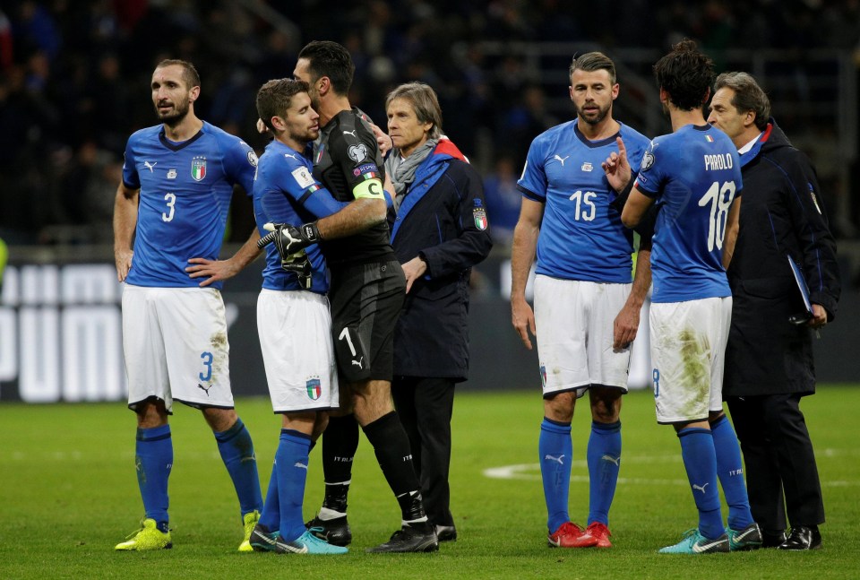 Italy will have to watch this year’s World Cup on television after failing to qualify for the first time since 1958