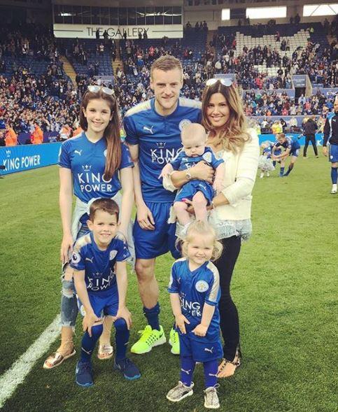  She is married to Leicester City star Jamie Vardy