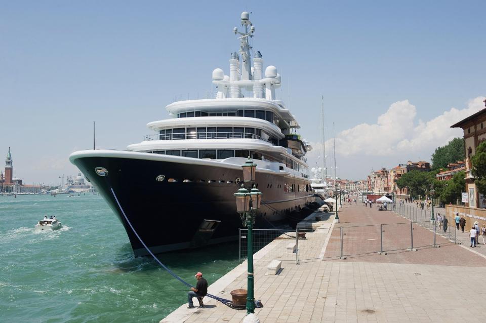  Abramovich's former superyacht, named Luna