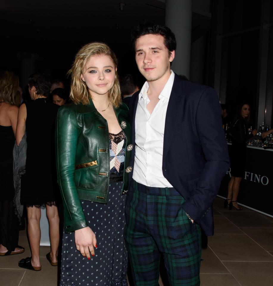  Brooklyn and Chloe Grace Moretz split last month