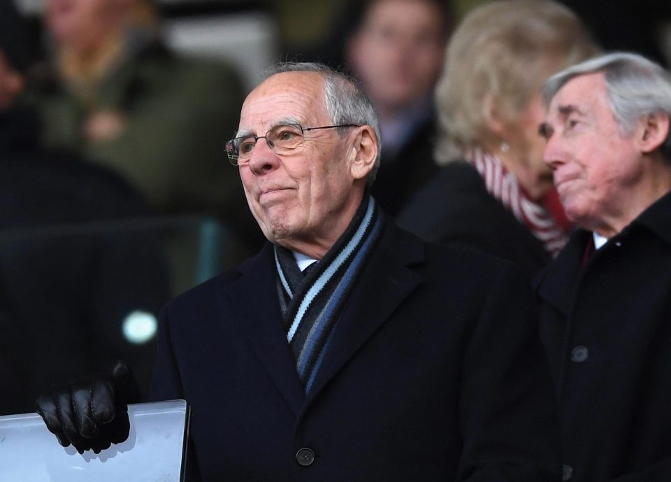  Stoke City chairman Peter Coates pushed to land Gary Rowett