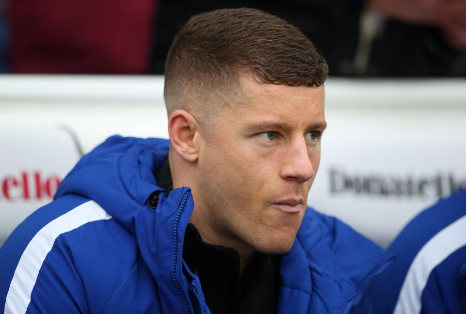  Ross Barkley has been relegated to the Chelsea bench more than he would have liked