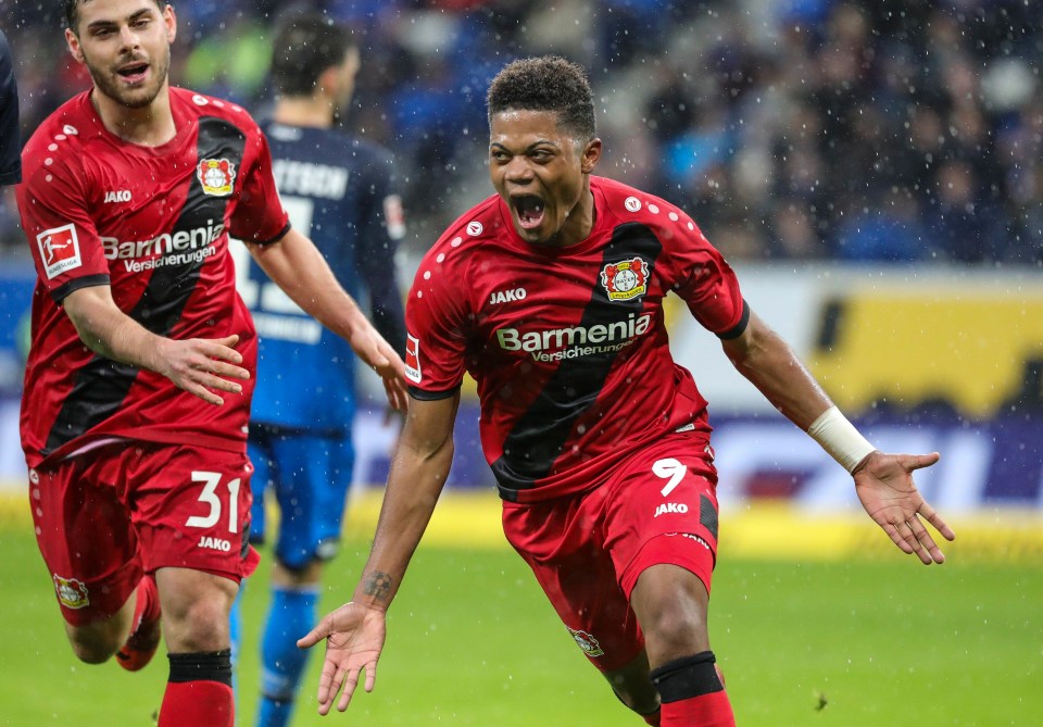 It is believed that Leverkusen are holding out for £87m for star winger Bailey