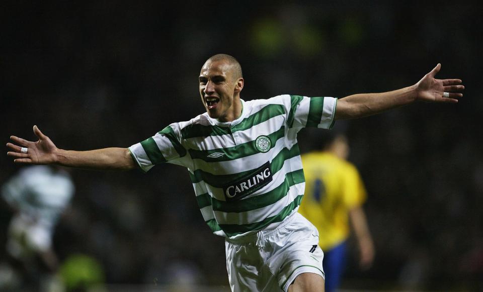  The Swede was prolific for Scottish giants Celtic