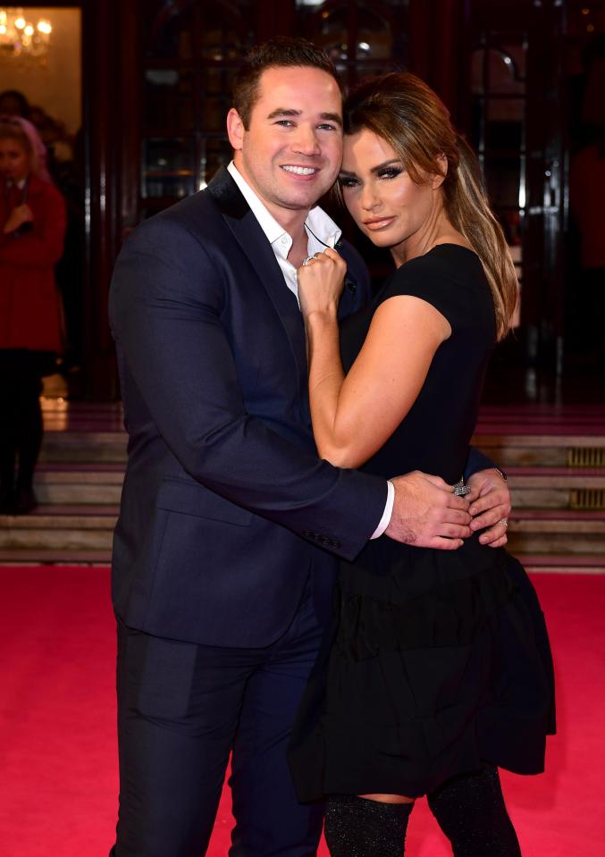  Katie Price and Kieran Hayler pictured in happier times