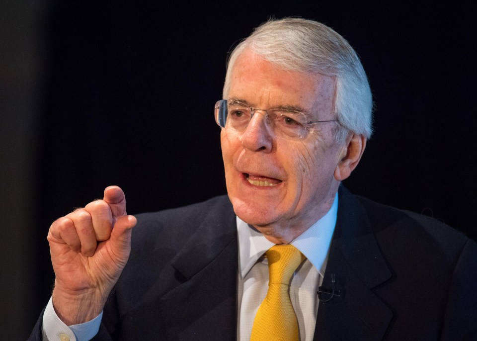 Sir John Major said both of Theresa May’s EU customs plans would fail