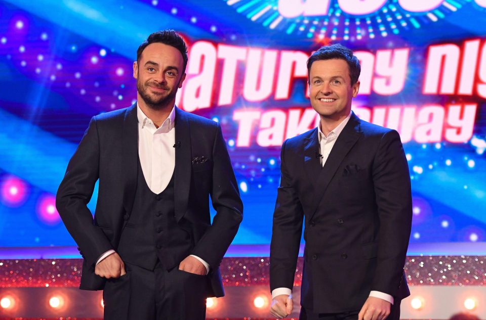  Ant missed two live episodes of Saturday Night Takeaway while in rehab