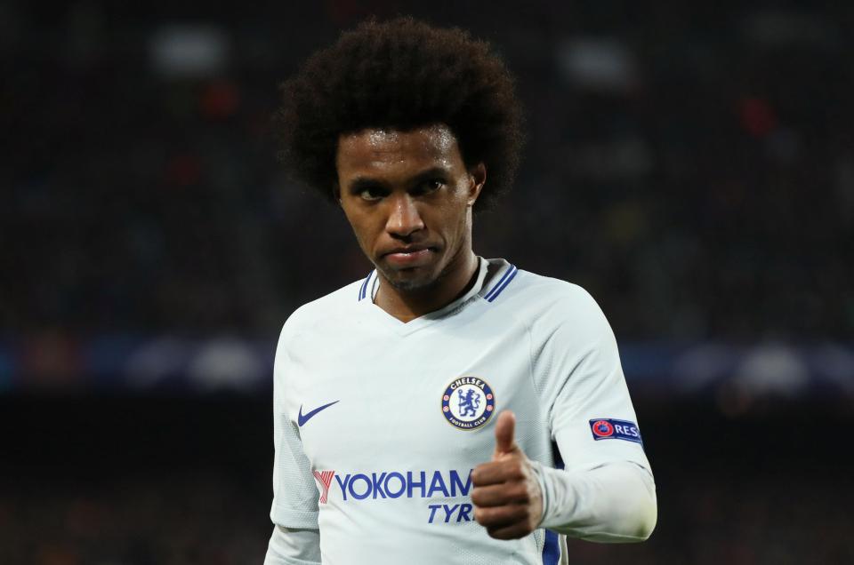  Willian is a target for Manchester United