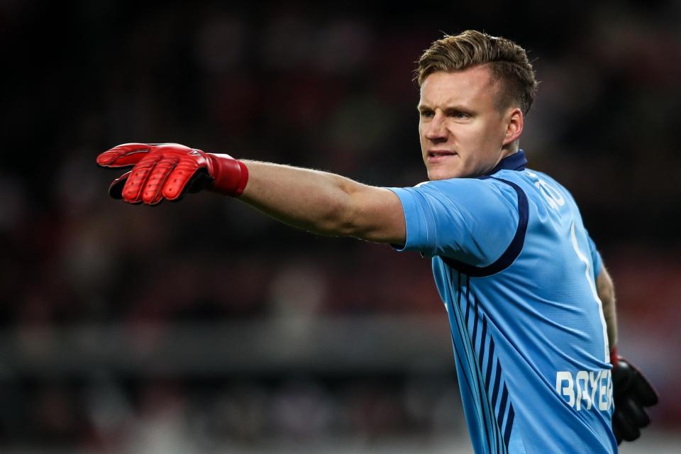  Arsenal are eyeing a deal for Bayer Leverkusen star Bernd Leno this summer