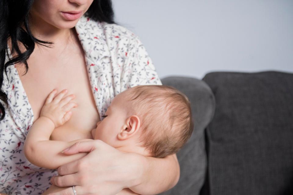  Breastfeeding women often experience a condition cause mastitis, which causes the breast tissue to become red and inflamed