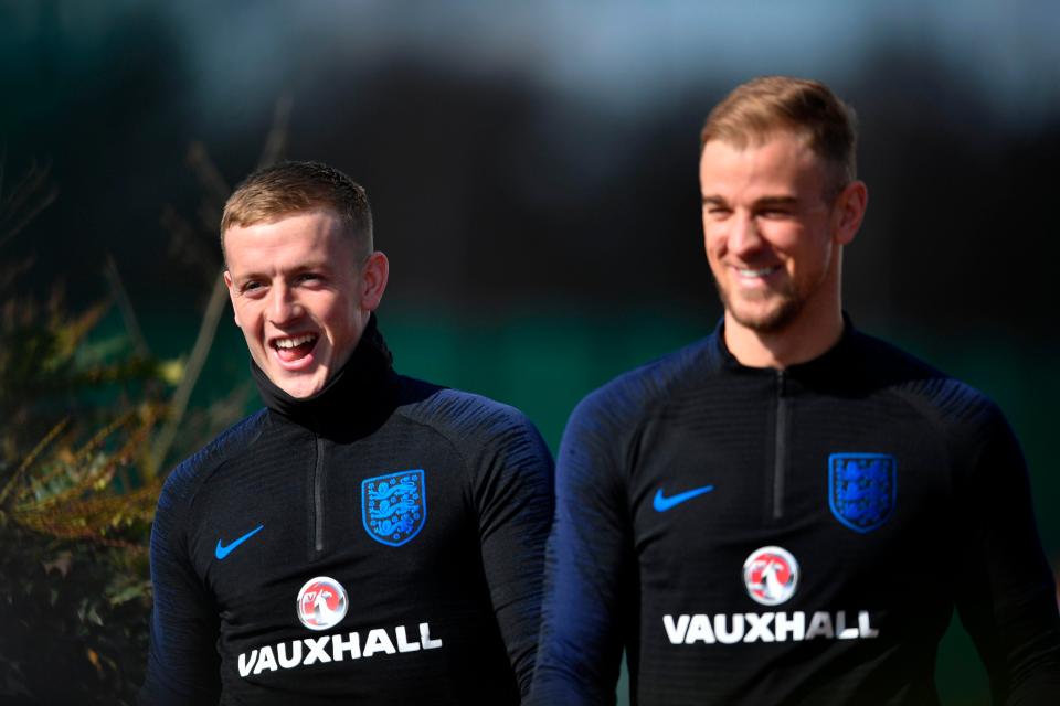  The Everton stopper admits it feels strange not to have Joe Hart alongside him on England duty