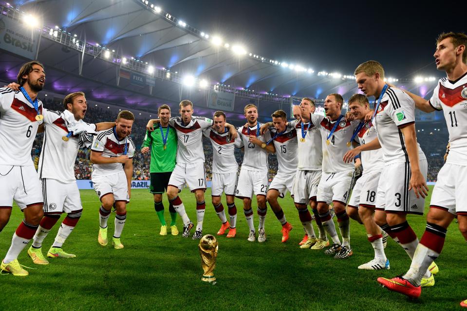  Germany are looking to retain the World Cup in Russia