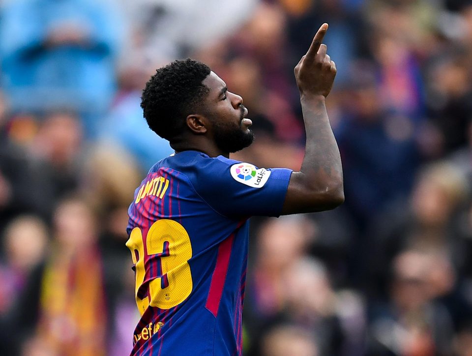  Man Utd have been linked with a £52m swoop for Barcleona ace Samuel Umtiti