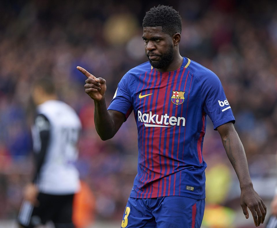  Barcelona are desperately trying to secure the future of Samuel Umtiti