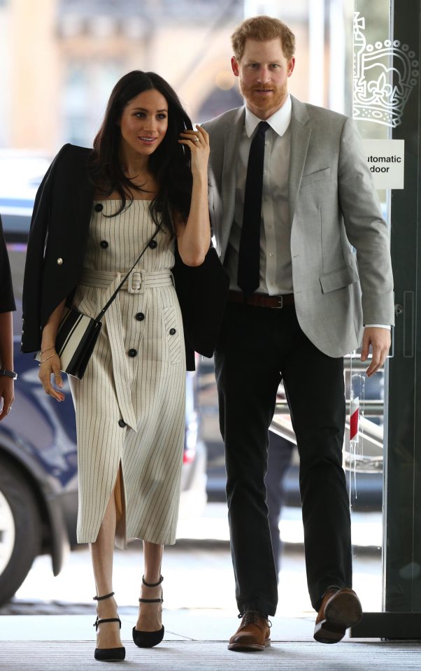  Meghan Markle and Prince Harry out on a royal engagement earlier this year