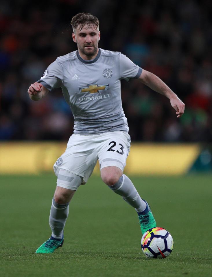  Luke Shaw looks to be on his way out of Manchester United this summer