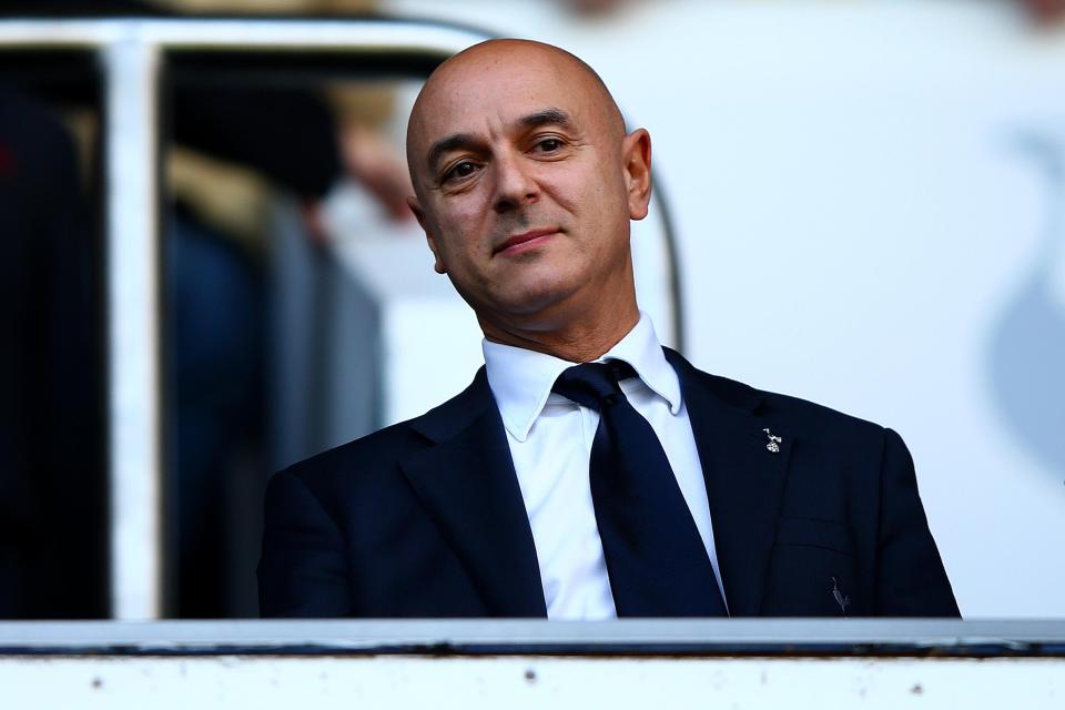  Daniel Levy is waiting for the green light from Premier League chiefs