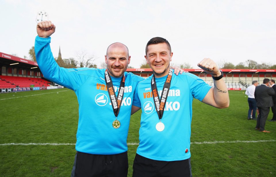  Salford City have released managers Anthony Johnson and Bernard Morley