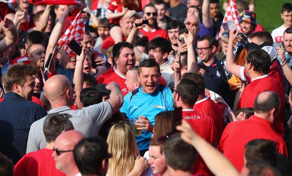  Salford have just celebrated winning their third promotion in four seasons