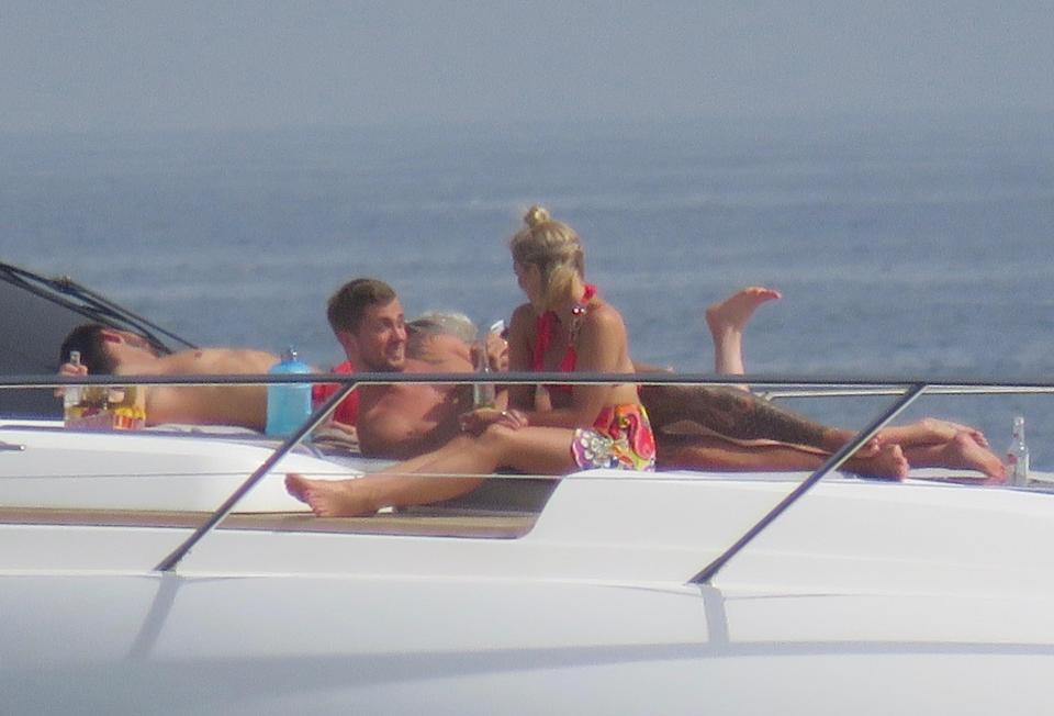  The yacht trip was all part of the bootcamp