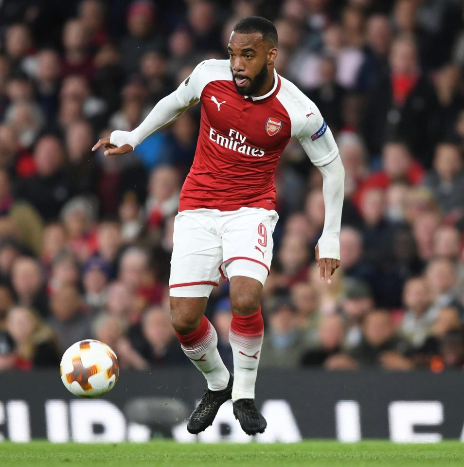  Alexandre Lacazette was also on the scoresheet against the Clarets