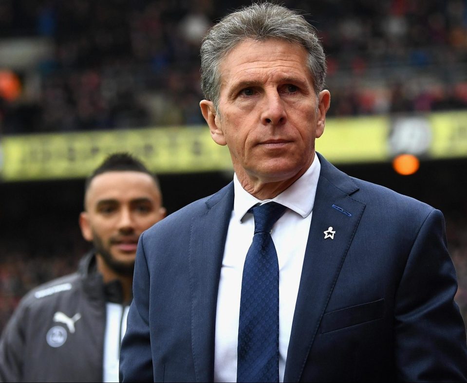  Claude Puel faced the wrath of the club's hierarchy after they were beaten 5-0 by Crystal Palace