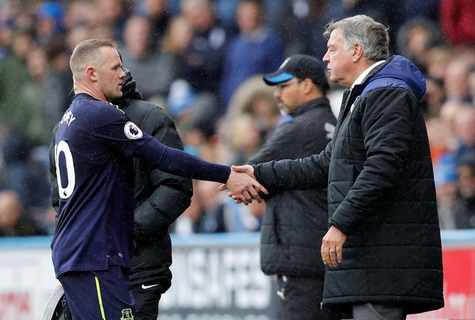  Sam Allardyce says it would take a huge offer to lure Rooney away