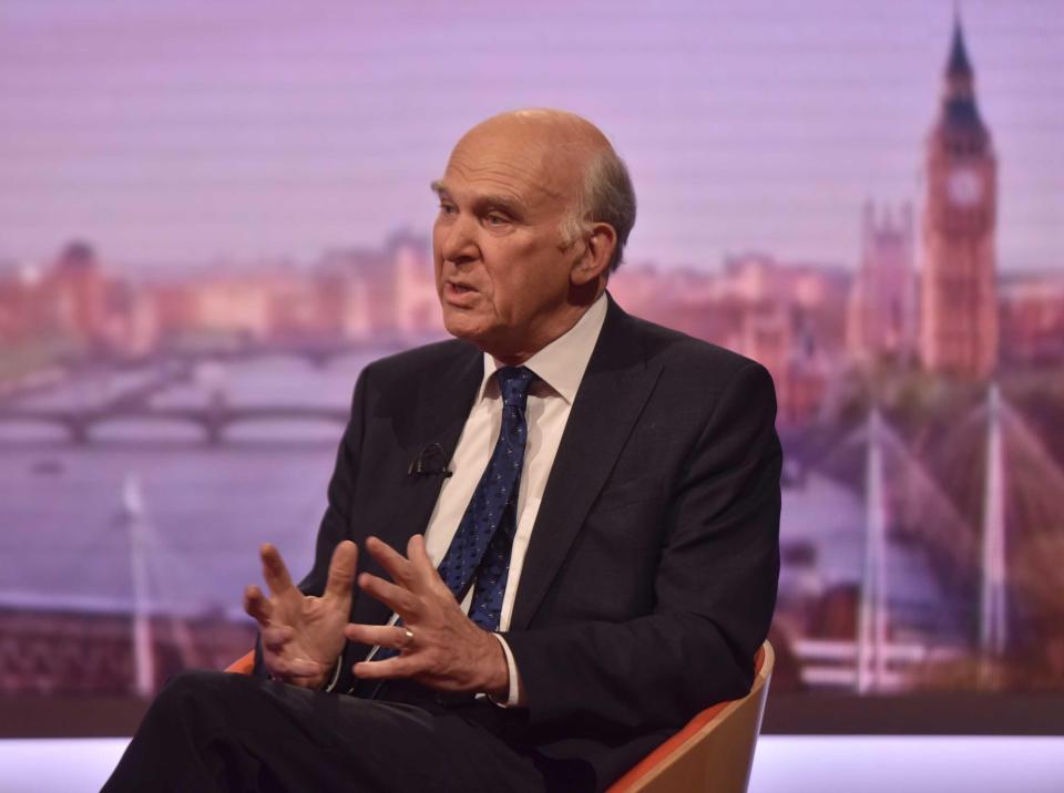  Vince Cable is desperate to regain momentum for the Lib Dems