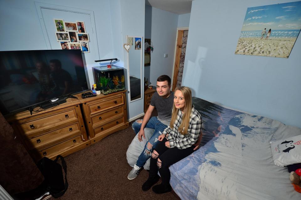  The couple, who are 23 and 22, have bought a house for £159,000