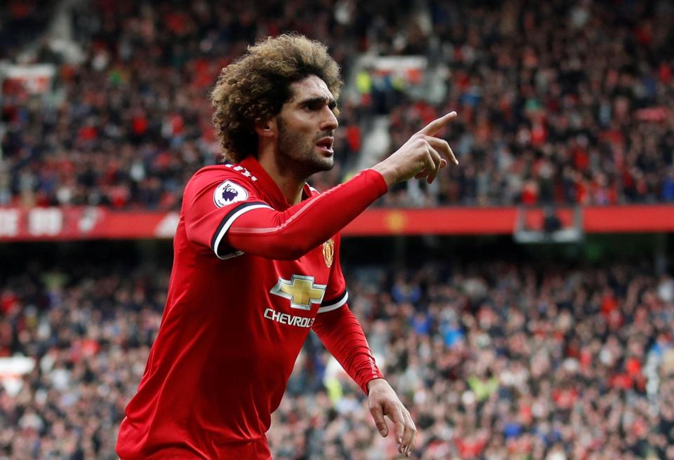  Marouane Fellaini is wanted by Italian giants AC Milan