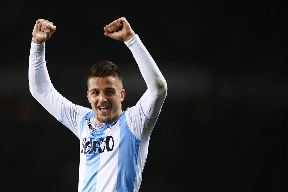  Lazio midfielder Sergej Milinkovic-Savic is a key summer target for Manchester United