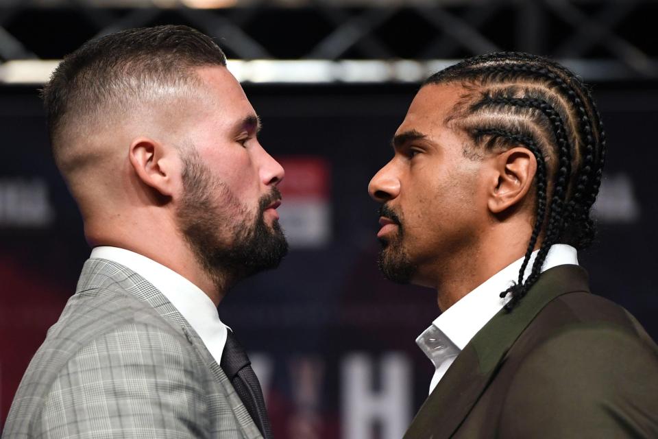 Tony Bellew has laughed off David Haye's claim that he can be a world champ again