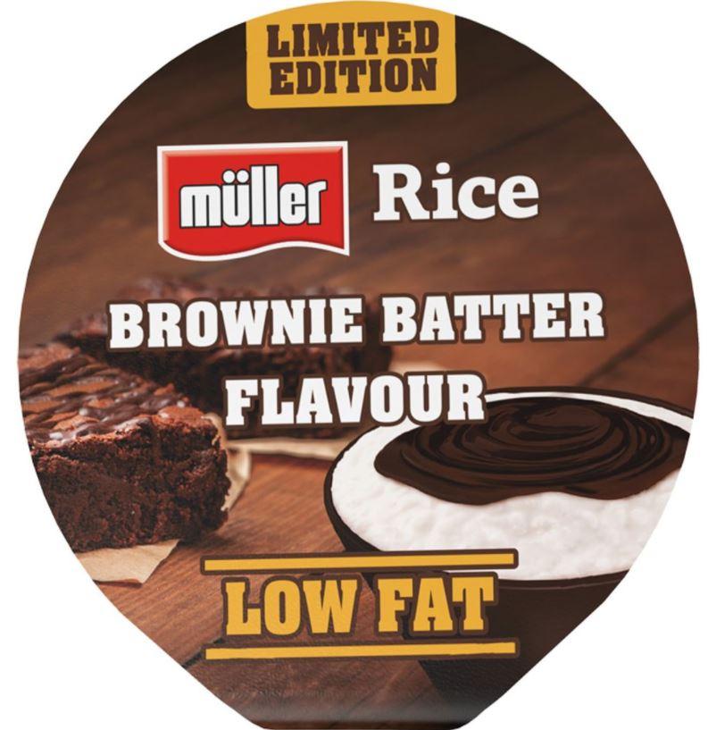  The low fat brownie batter flavour pud is on sale at Asda, Sainsbury's, Tesco and Morrisons