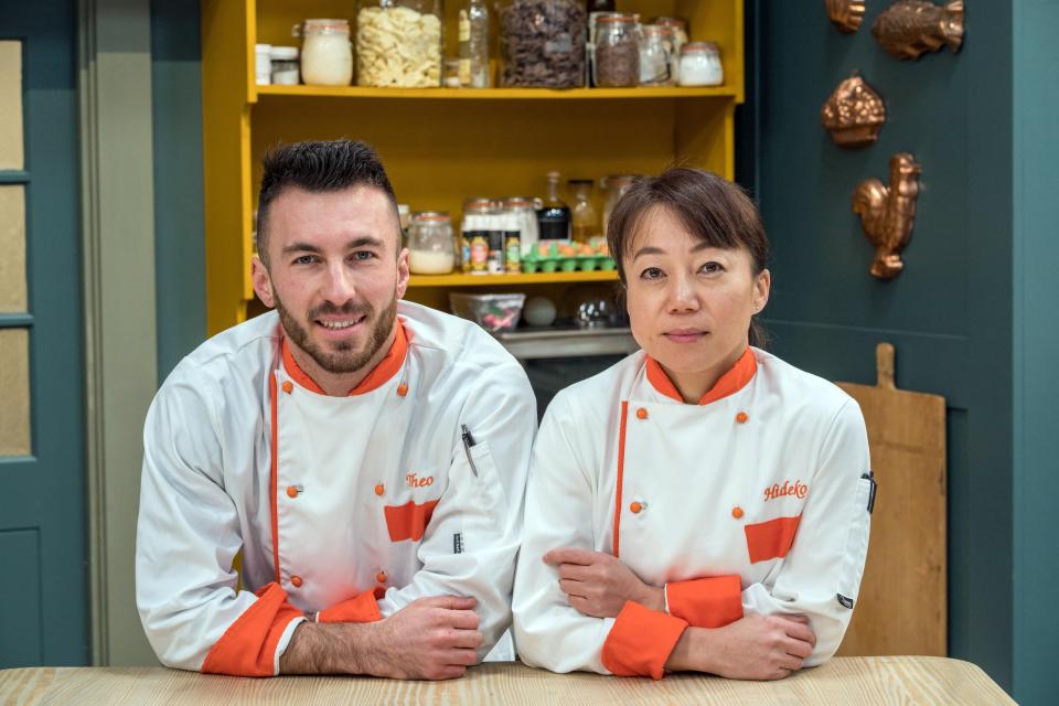  Hideko and Theo are chefs from Sweet Art Lab in London