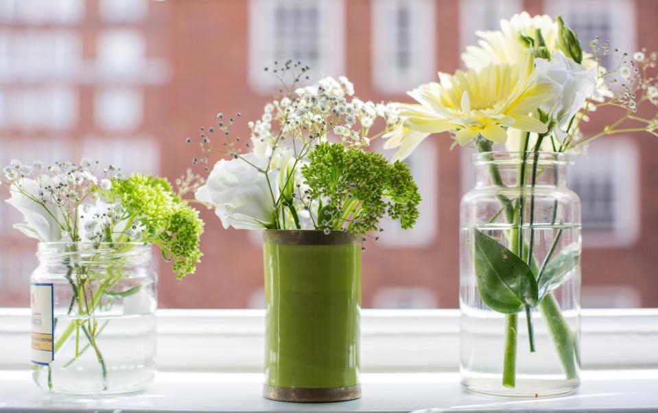  Flowers will give your home a touch of colour and make it smell nice