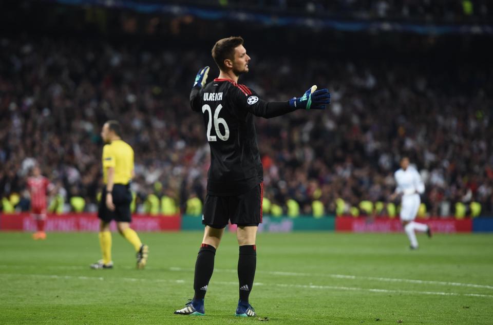  Real Madrid profited from a howler by Bayern Munich goalkeeper Sven Ulreich