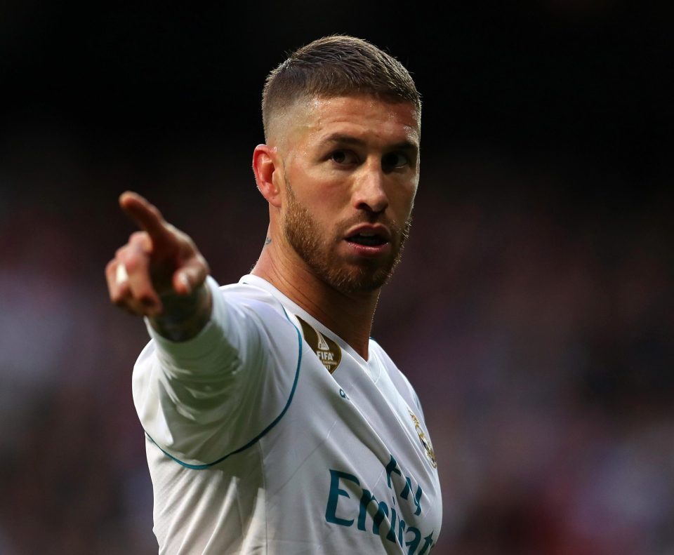  Captain Sergio Ramos has also been given a rare night off