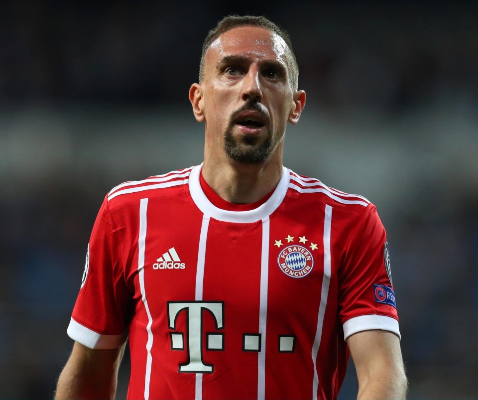 Franck Ribery has signed a new one-year contract with Bayern Munich