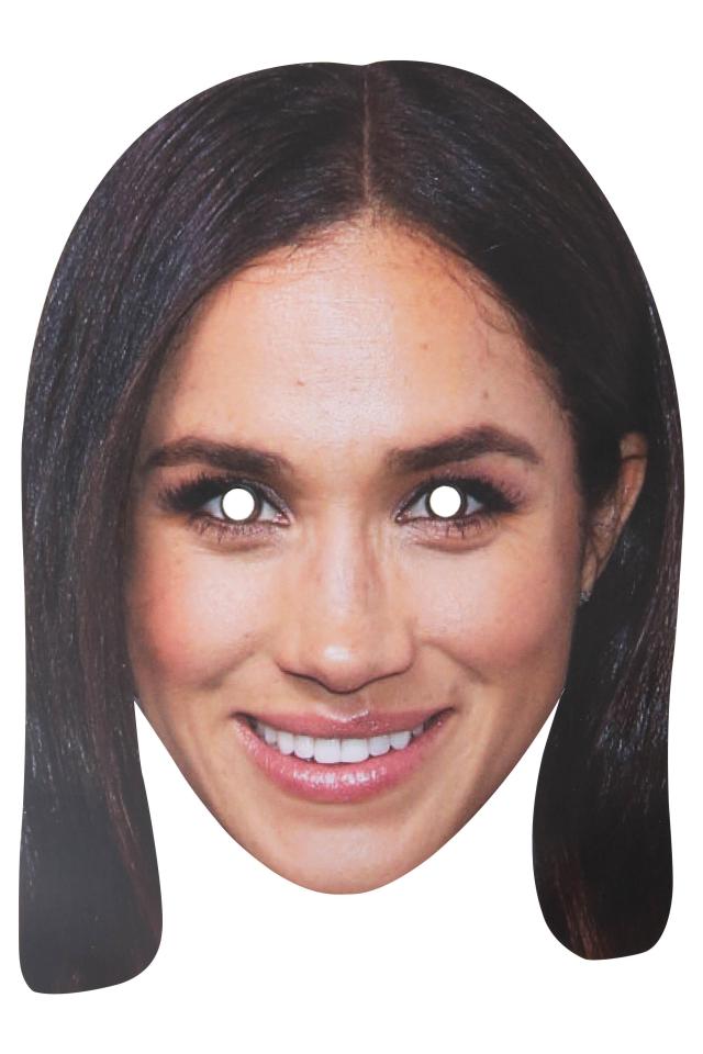  If Harry doesn't take your fancy, you can don Meghan's face