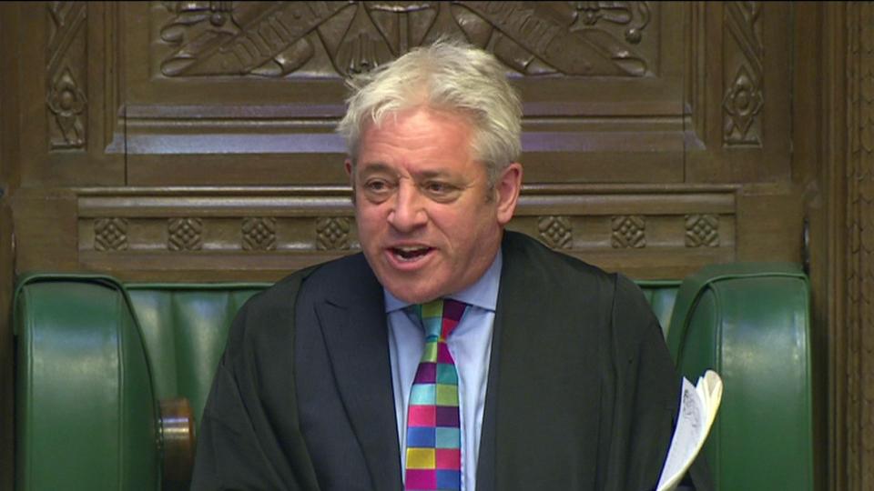  John Bercow has been accused of flying into a furious rage and terrifying staff