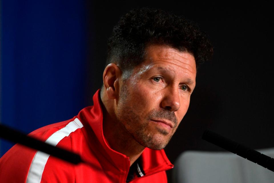  Diego Simeone could be too tactically strong for his counterpart