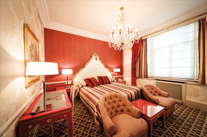  The Metropole Hotel in Brussels is full of history which is reflected in its decor