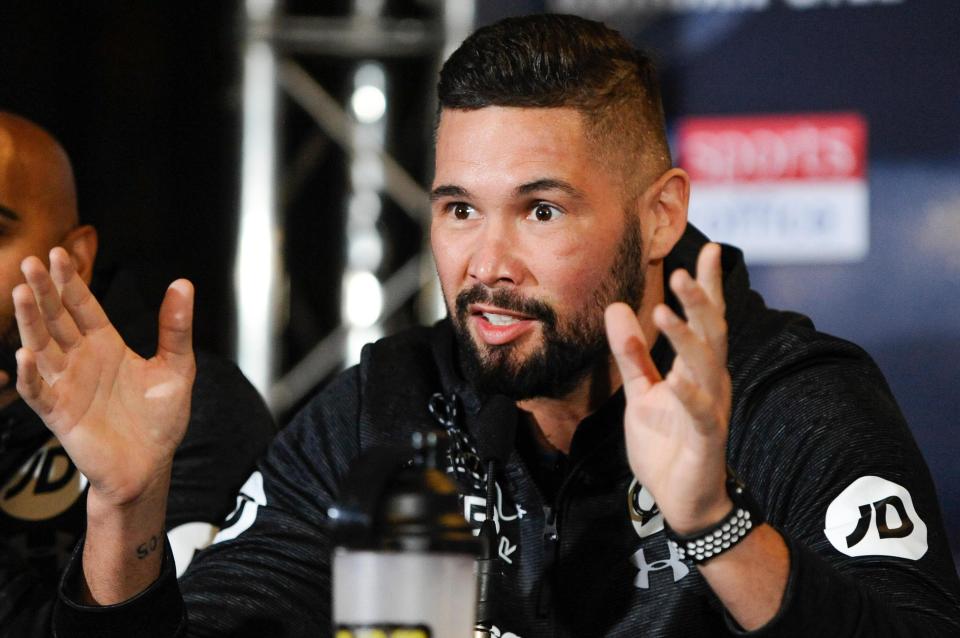  Tony Bellew says his sparring partners feign injuries to prepare him for David Haye