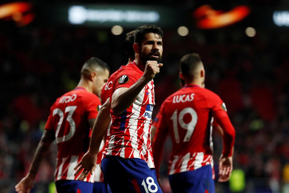 Former Chelsea man Diego Costa came back to haunt the Gunners