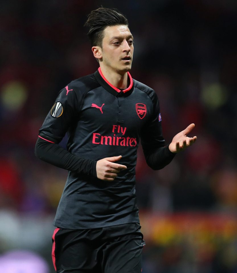  There is a growing feeling that Ozil picks and chooses what games to play